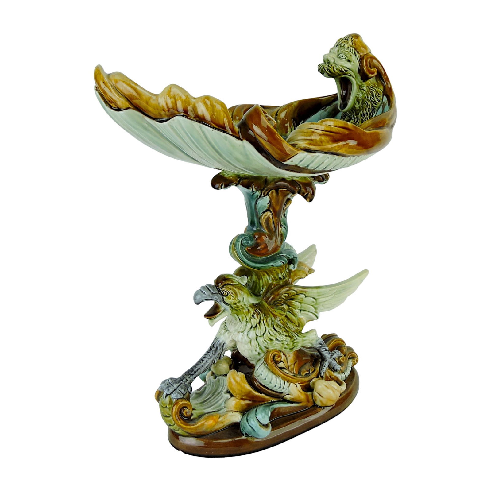 Rare Wilhelm Schiller Majolica (1 of 5)