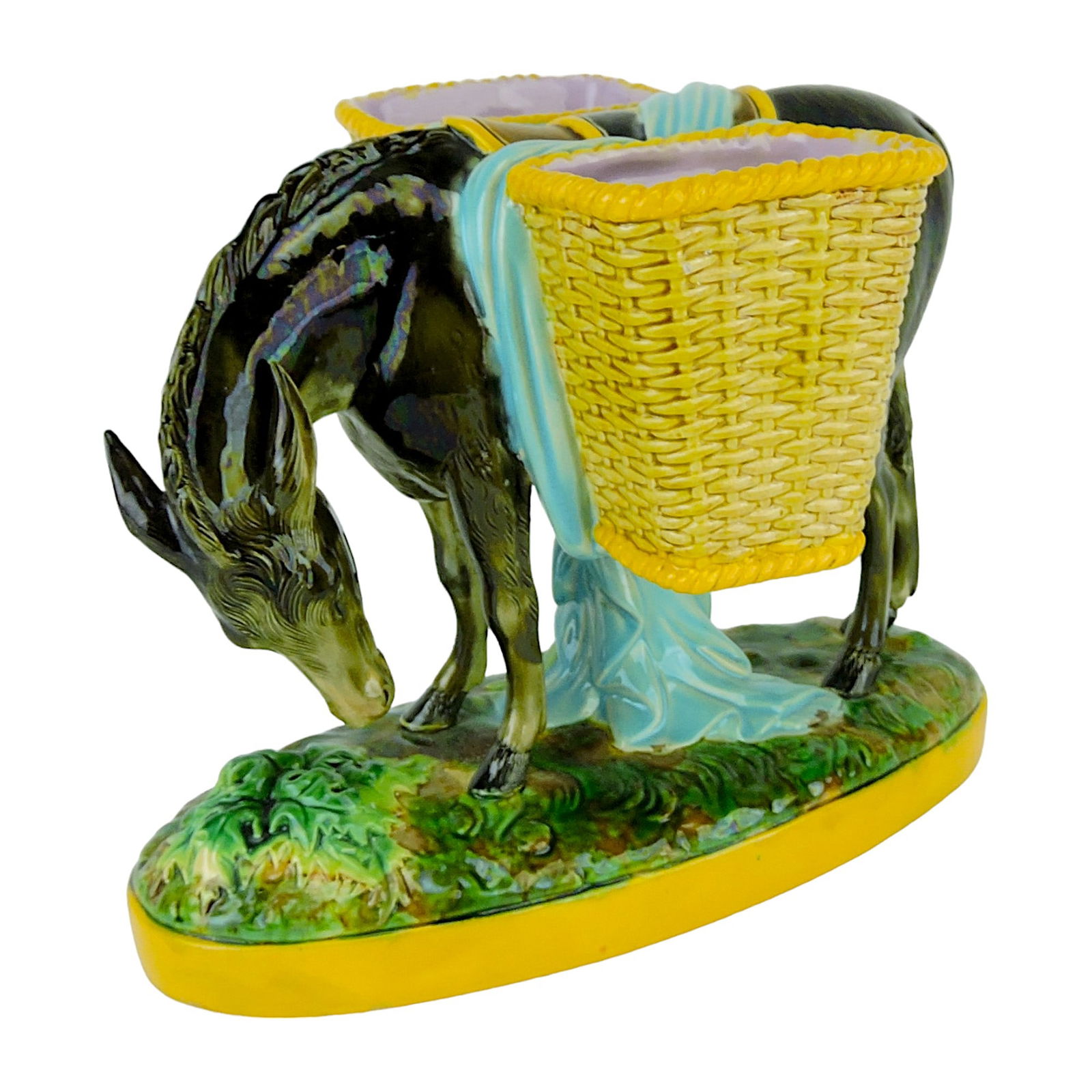George Jones Majolica Posy Holder (1 of 3)