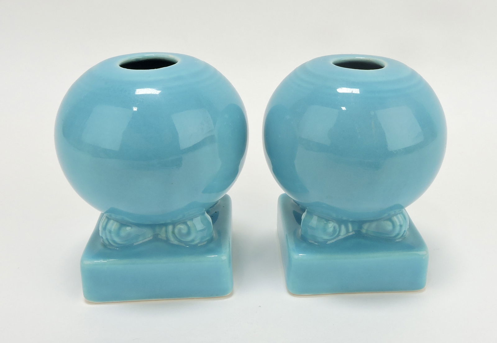 Fiesta pair of bulb candle holders, (1 of 1)