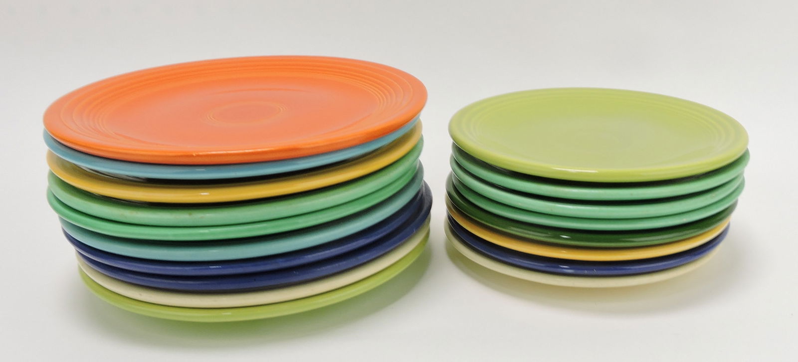 Fiesta 6" & 7" plate group: 8 - 6", (1 of 1)