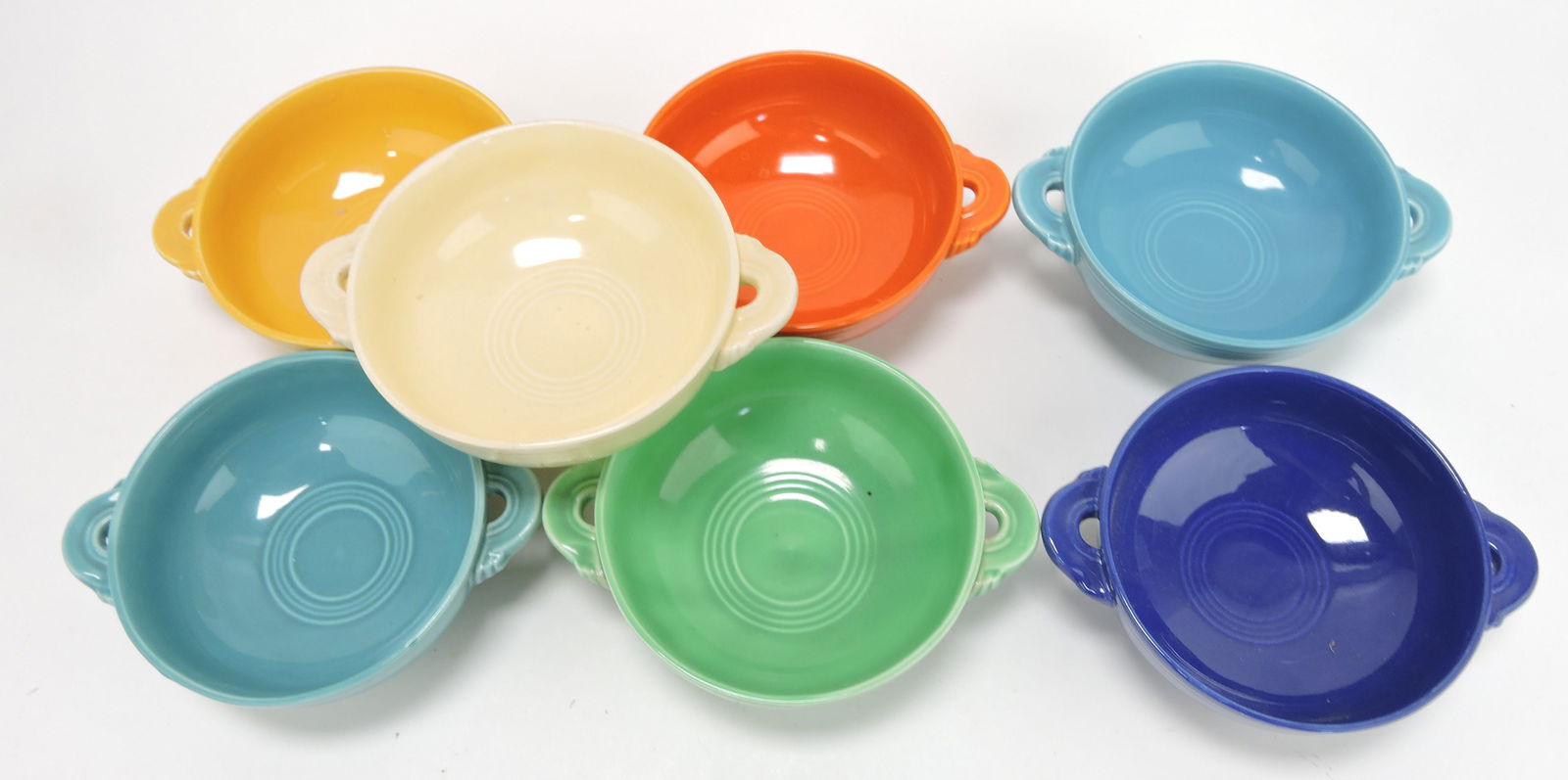 Fiesta cream soup group, 7 mixed (1 of 1)