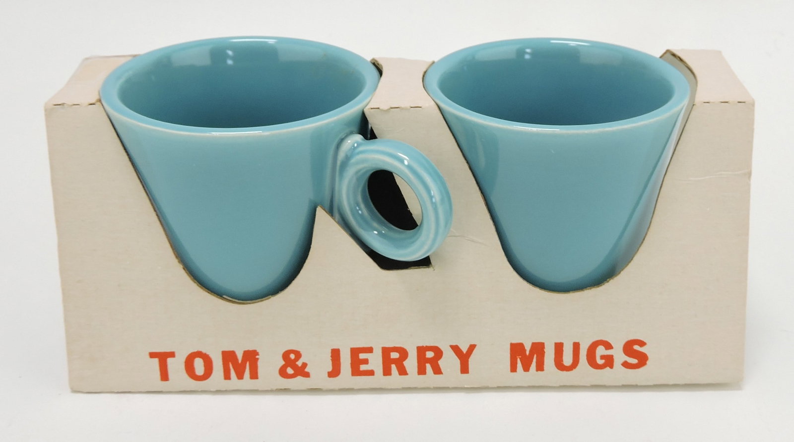 Fiesta pair of turquoise mugs in: original package