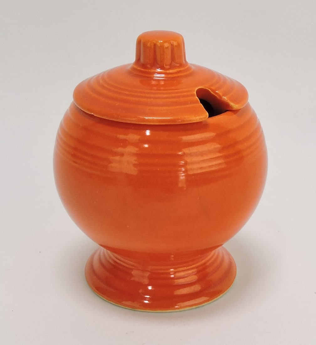 Fiesta mustard, red, minor rim nick (1 of 1)