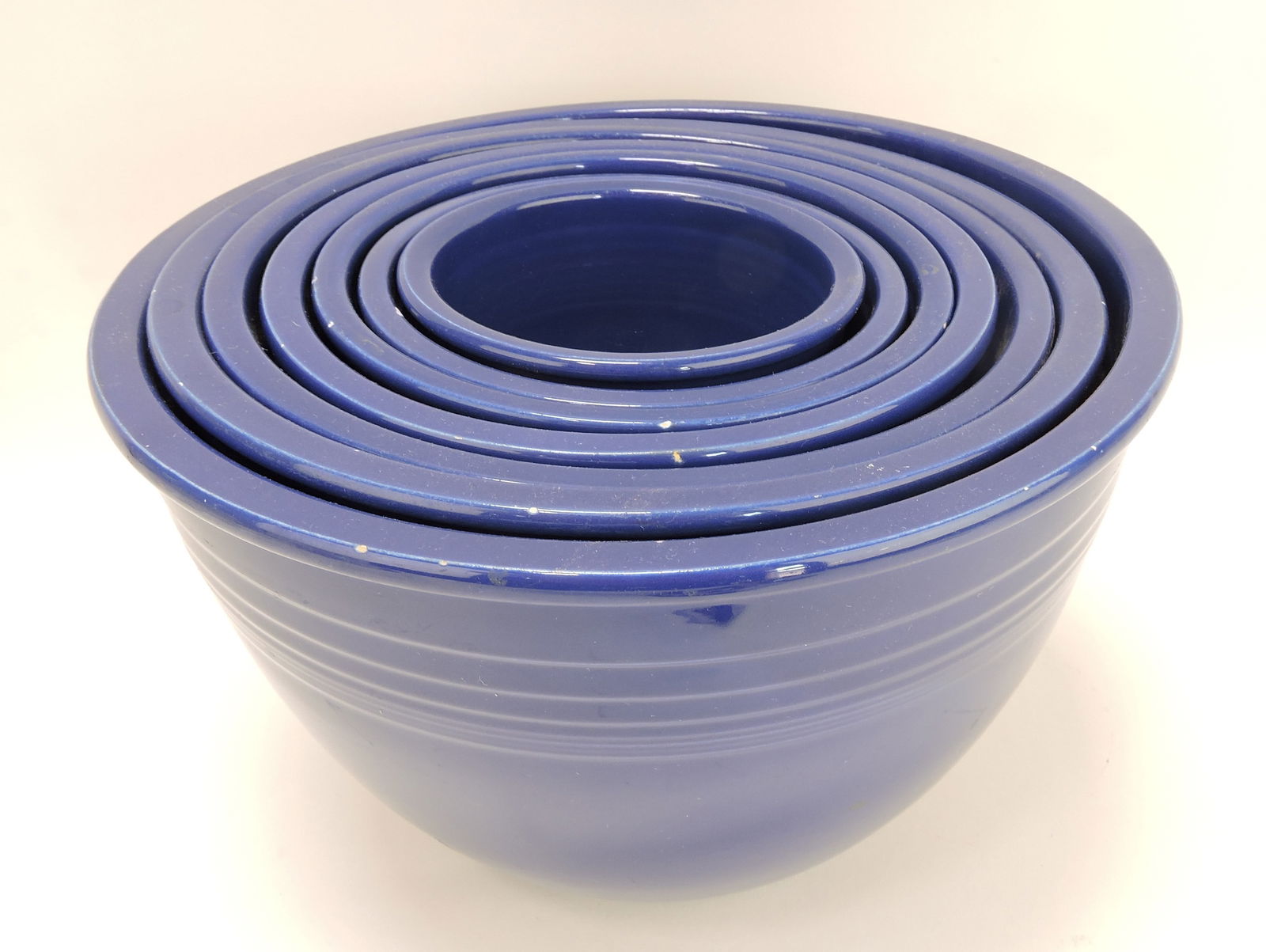 Fiesta 7 pc mixing bowl set, all cobalt, (1 of 1)