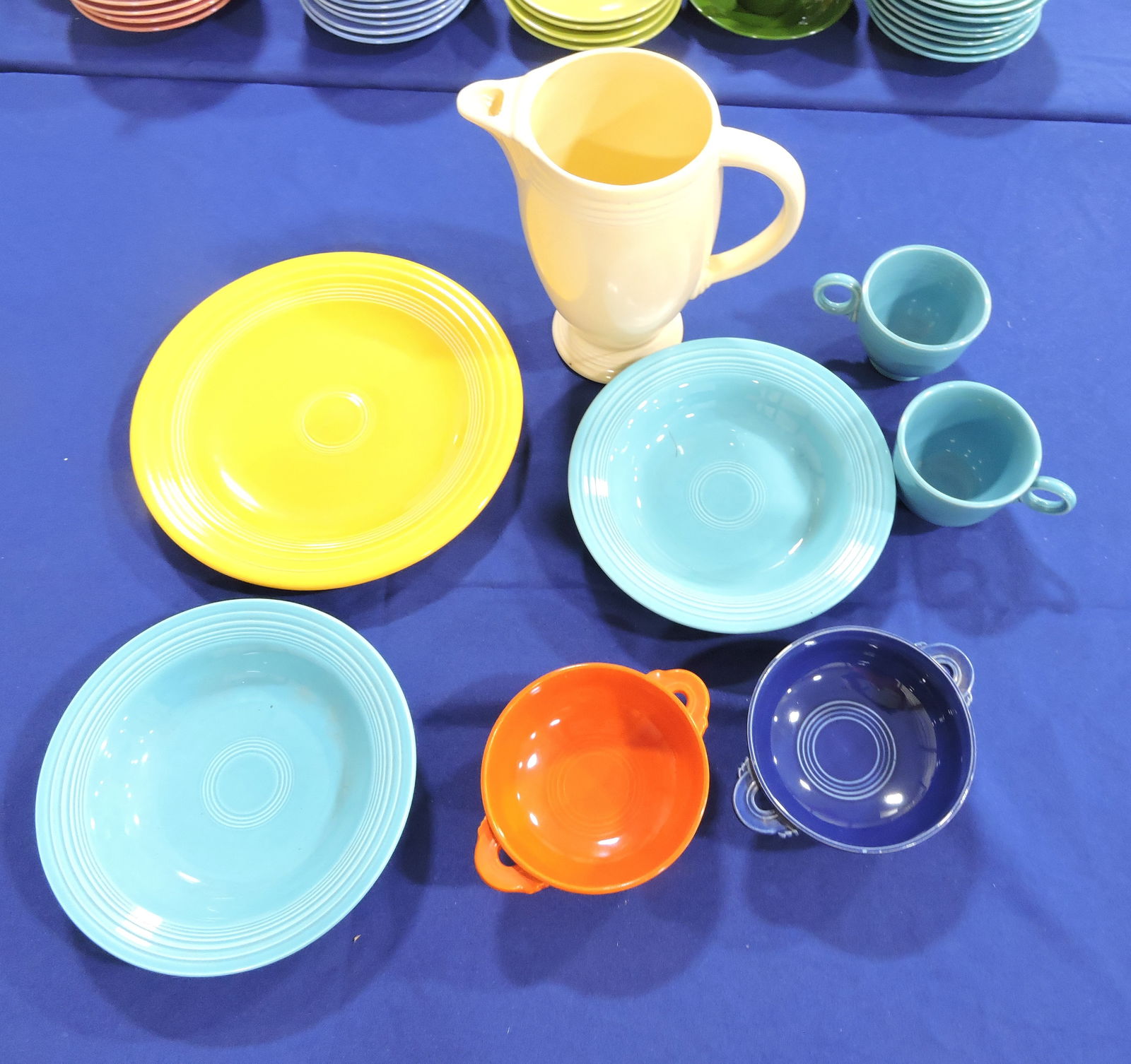 Fiesta lot of 8 pieces, various: condition