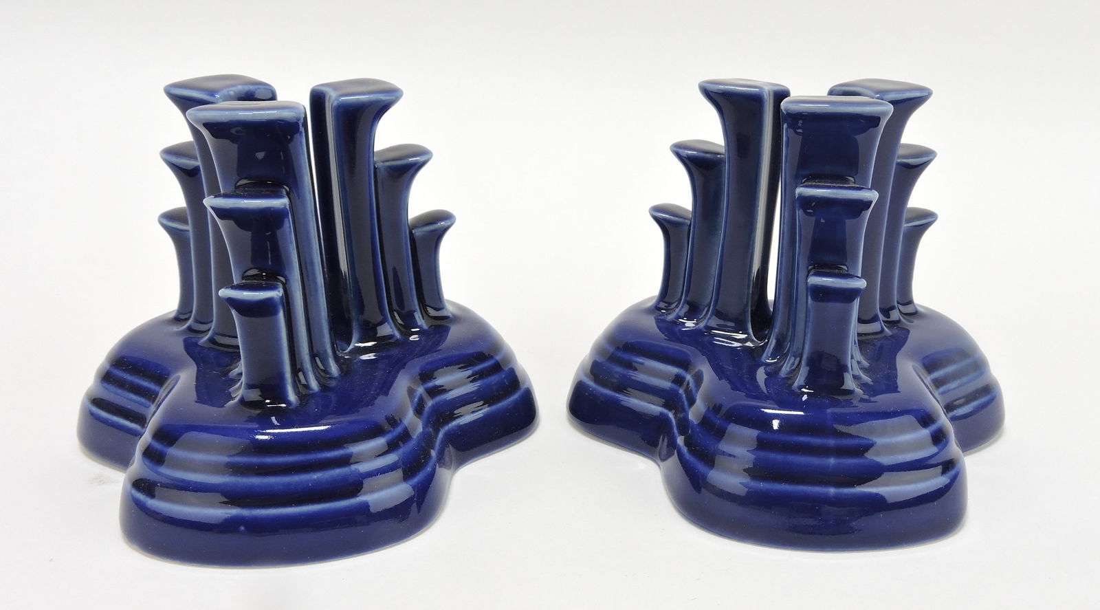 Fiesta Post 86 pair of pyramid candle (1 of 1)