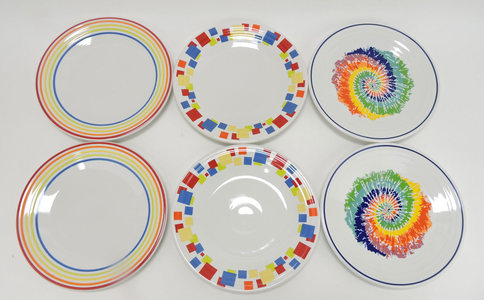 Fiesta Post 86 9" plate group, 3 pair (1 of 1)