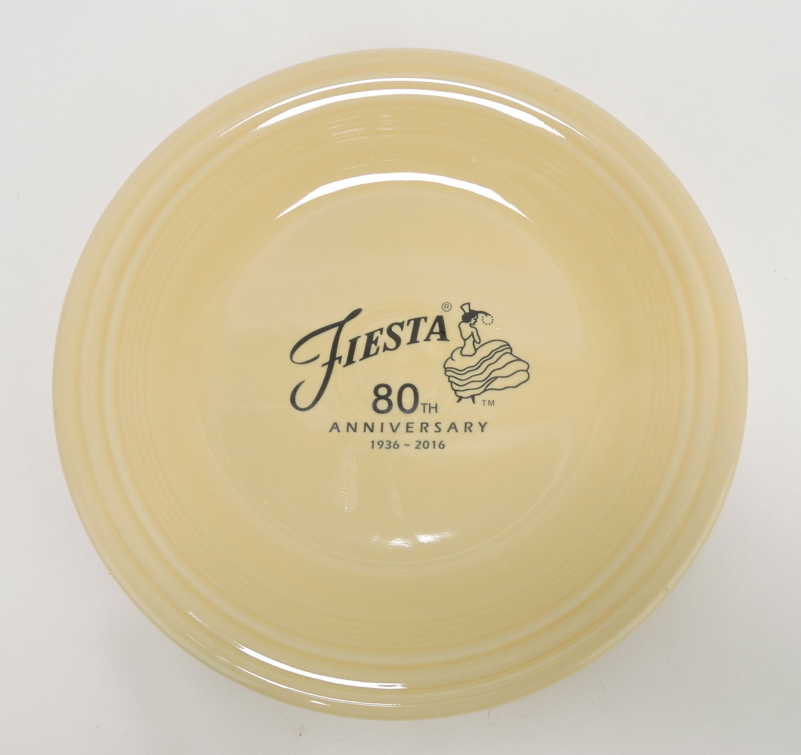 Fiesta Post 86 10 1/2" ivory plate, (1 of 1)