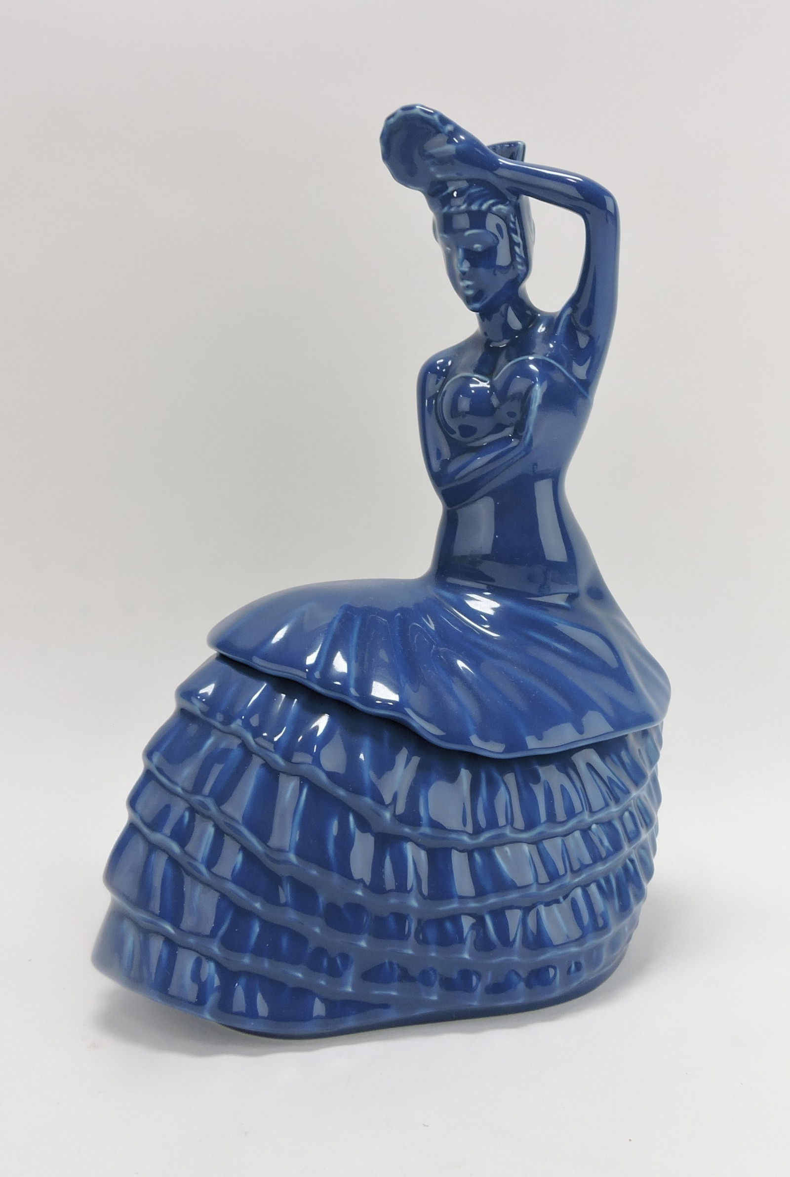 Fiesta Post 86 dancing lady cookie jar, (1 of 1)