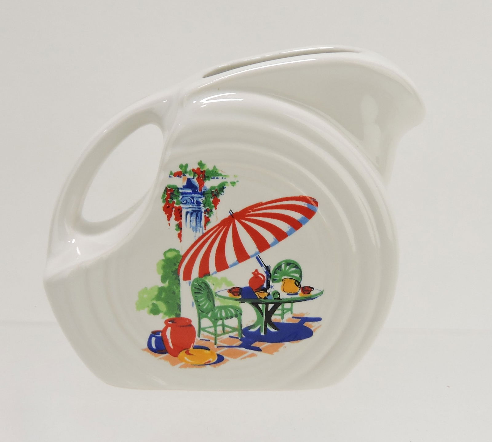 Fiesta Post 86 mini disc pitcher, Sunporch (1 of 1)