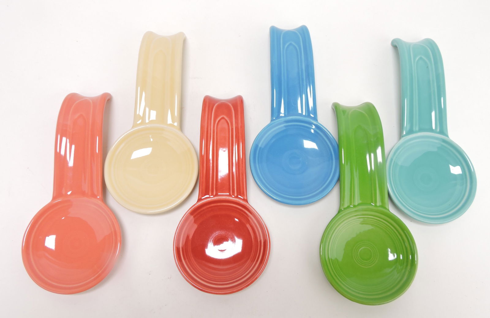 Fiesta Post 86 spoon rest group,: 6 mixed