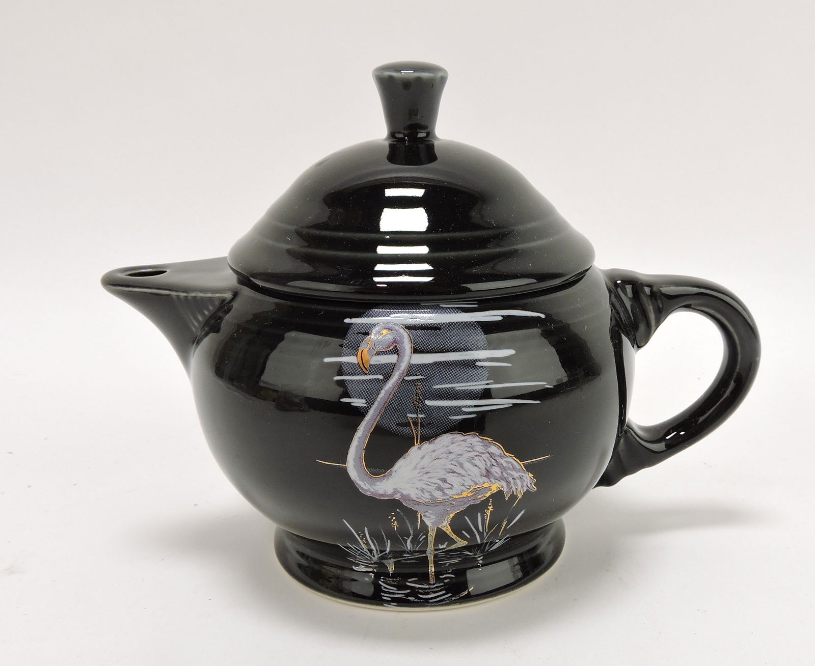 Fiesta Post 86 two cup teapot, Moon (1 of 1)