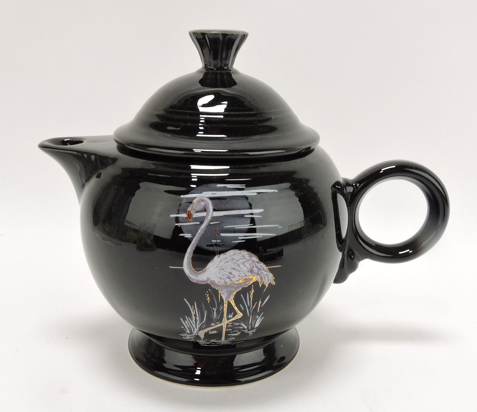 Fiesta Post 86 teapot, Moon Over Miami (1 of 1)