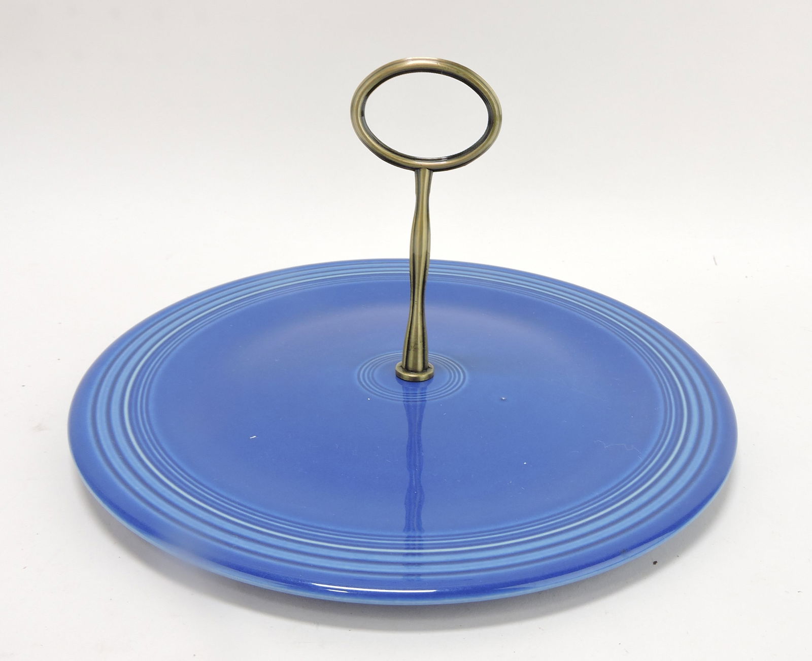 Fiesta Post 86 tidbit tray, sapphire, (1 of 1)