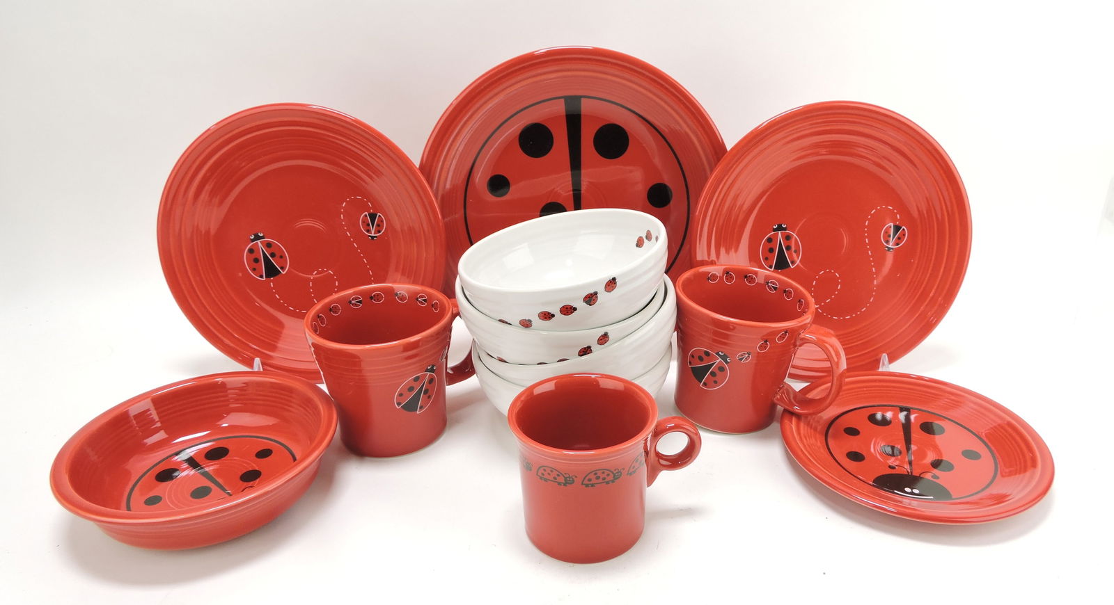 Fiesta Post 86 lot of 12 pcs of lady bug (1 of 1)