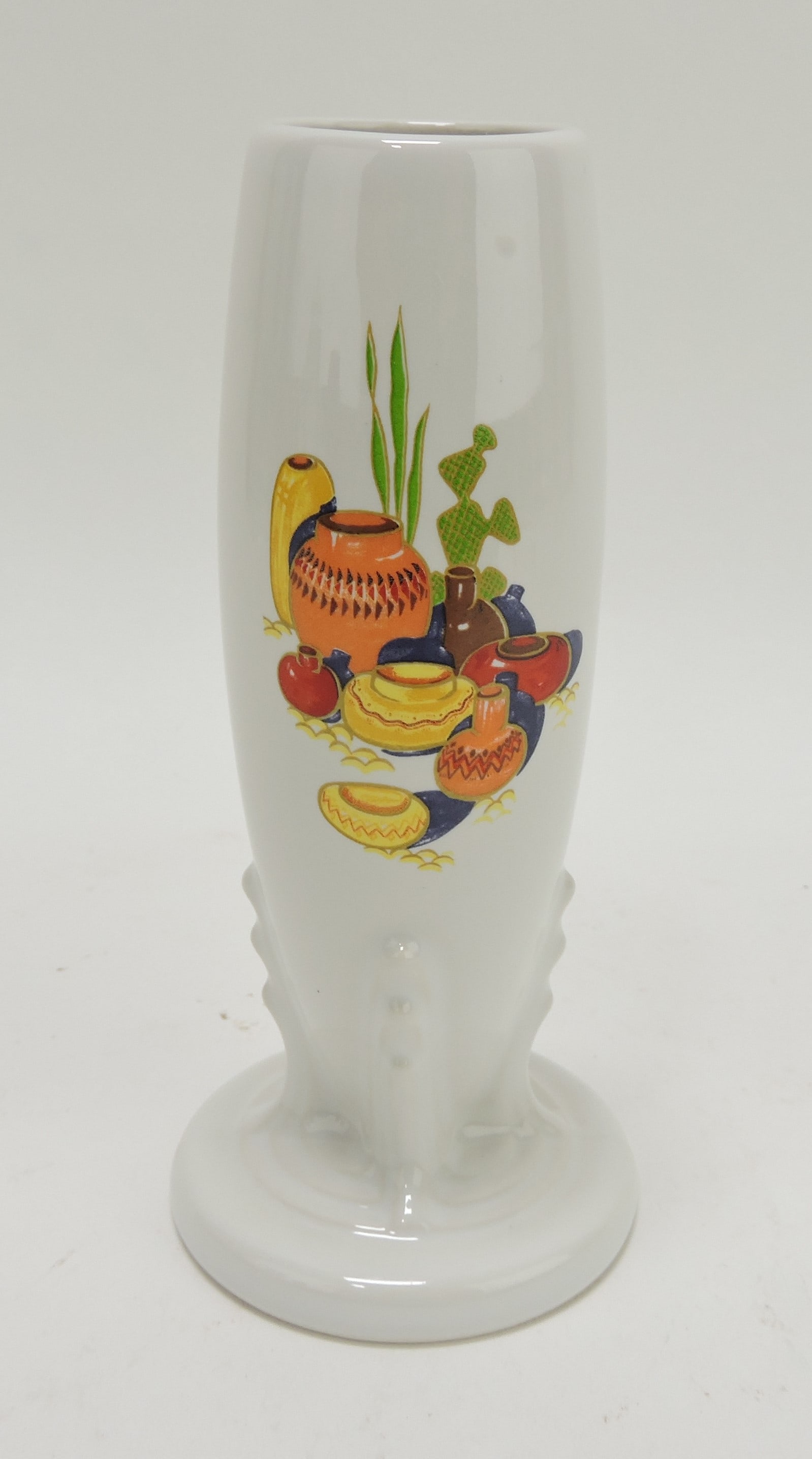 Fiesta Post 86 bud vase, Mexicana (1 of 1)