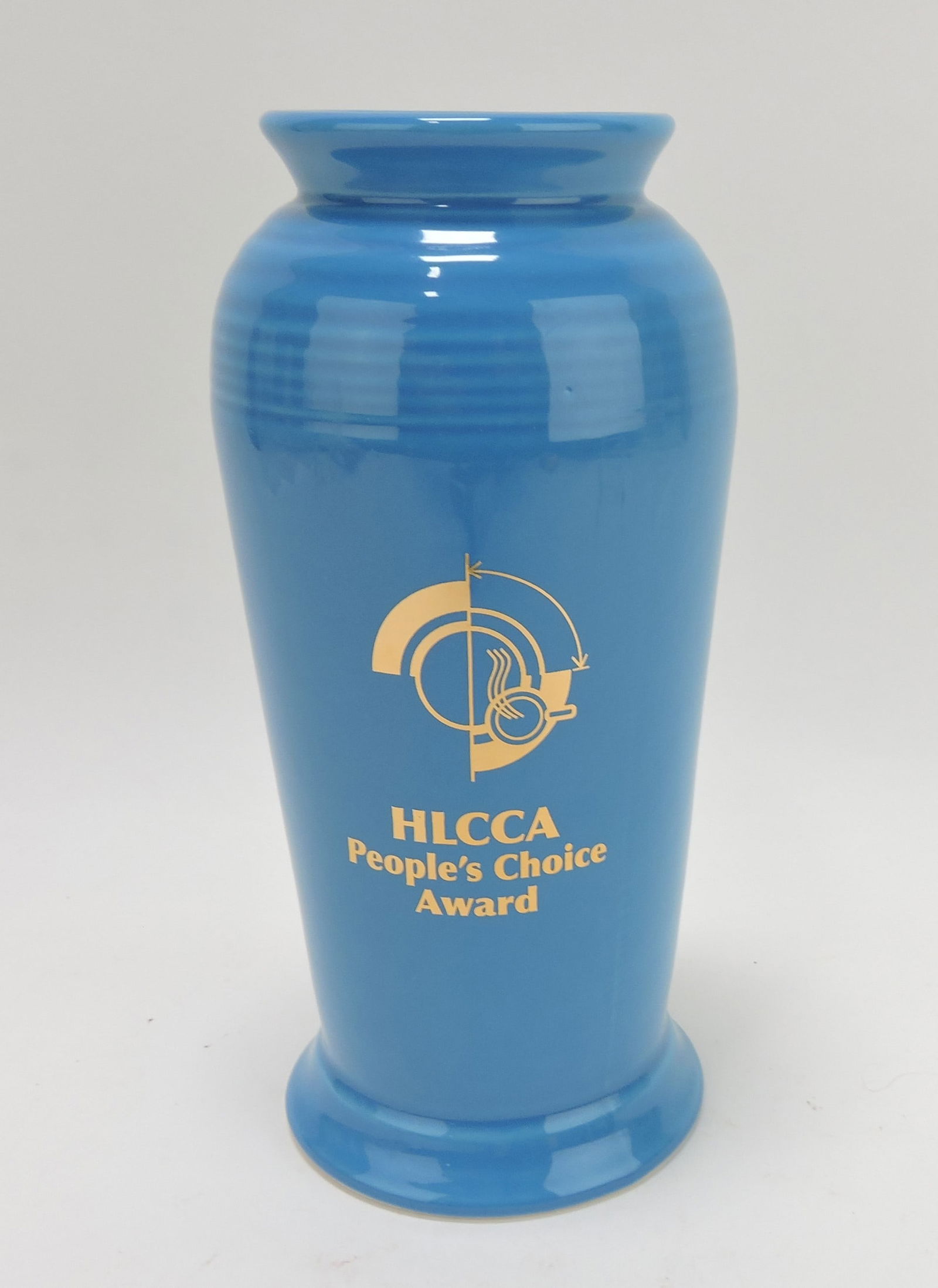 Fiesta Post 86 Monarch vase, peacock (1 of 1)