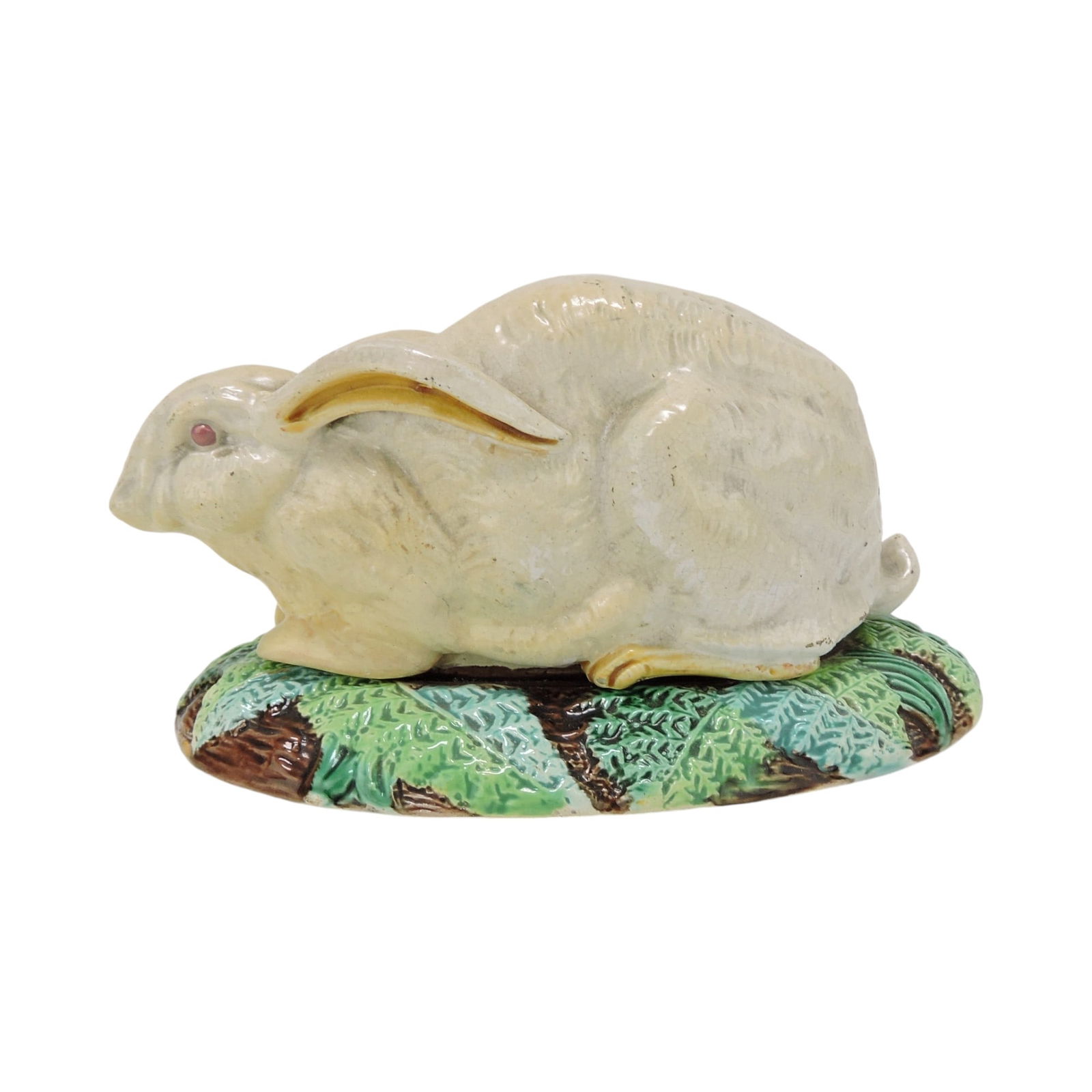 George Jones majolica rare match box (1 of 4)