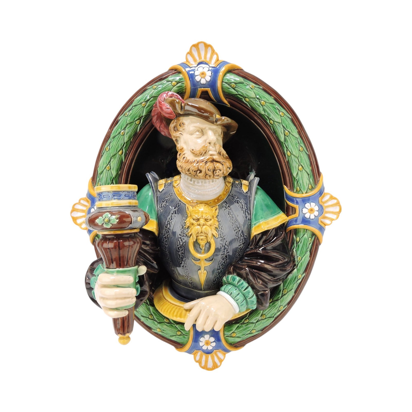 Rare Minton majolica Renaissance (1 of 3)