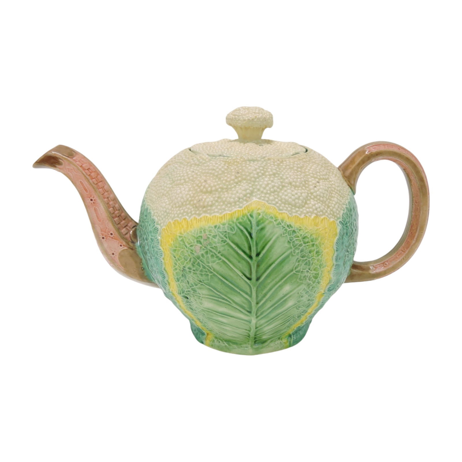 Rare Copeland majolica teapot (1 of 4)