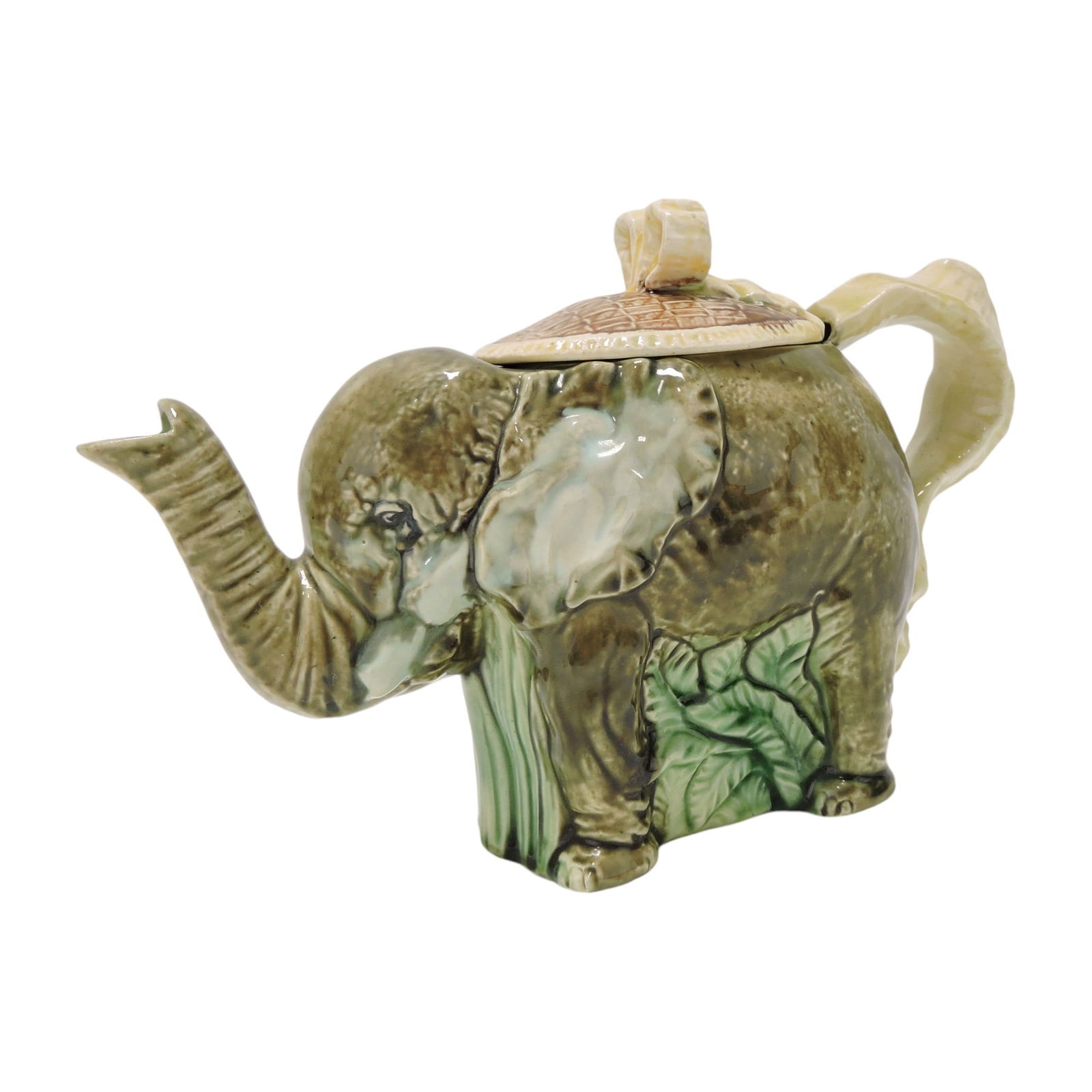 Thomas Forester majolica teapot (1 of 3)
