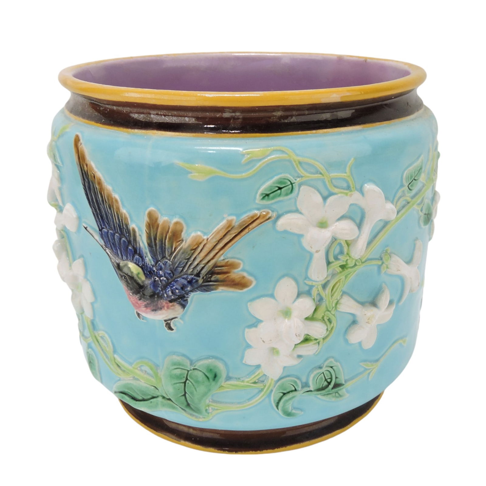 George Jones majolica turquoise (1 of 4)