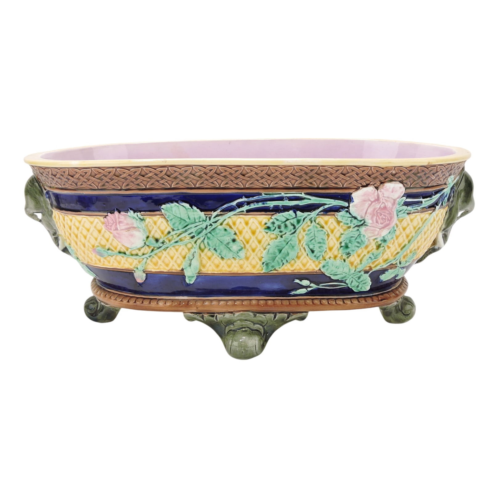 Majolica window box jardiniere (1 of 4)