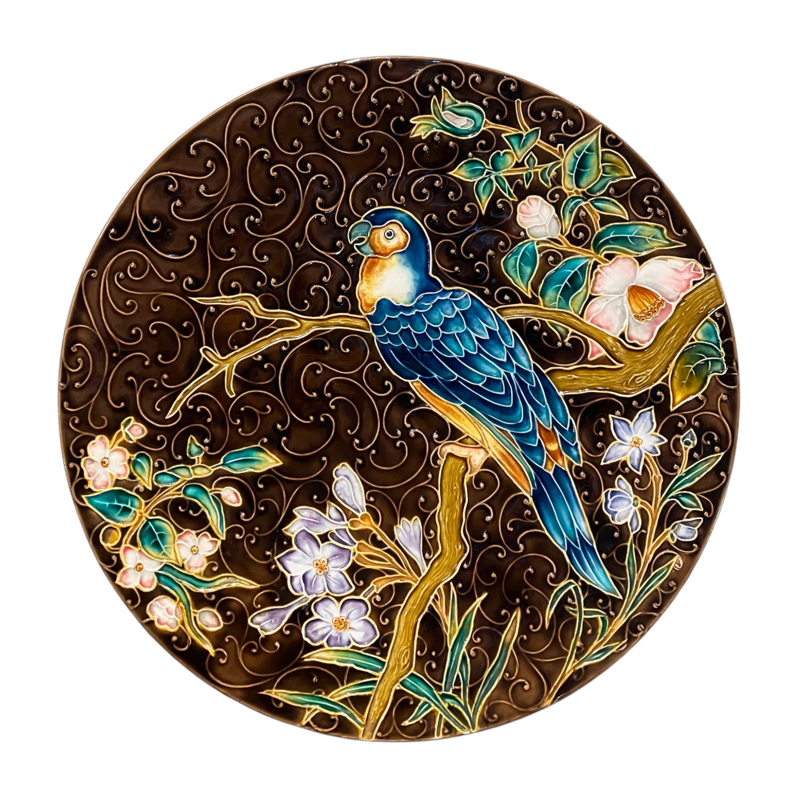 Rare Shutz, Cilli, Majolica Plaque (1 of 1)