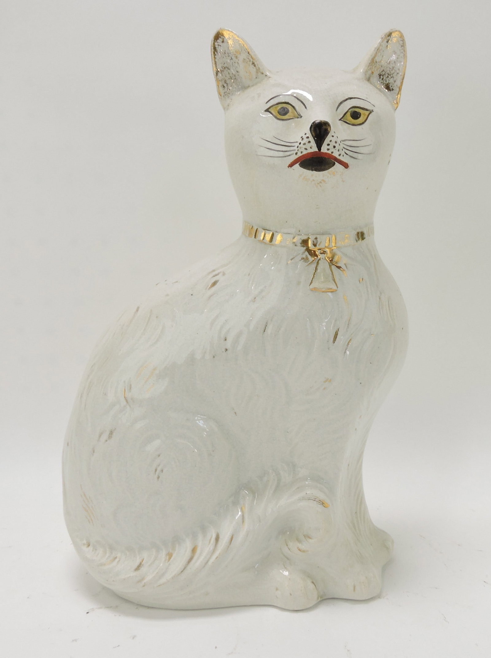 Staffordshire cat, 13": .