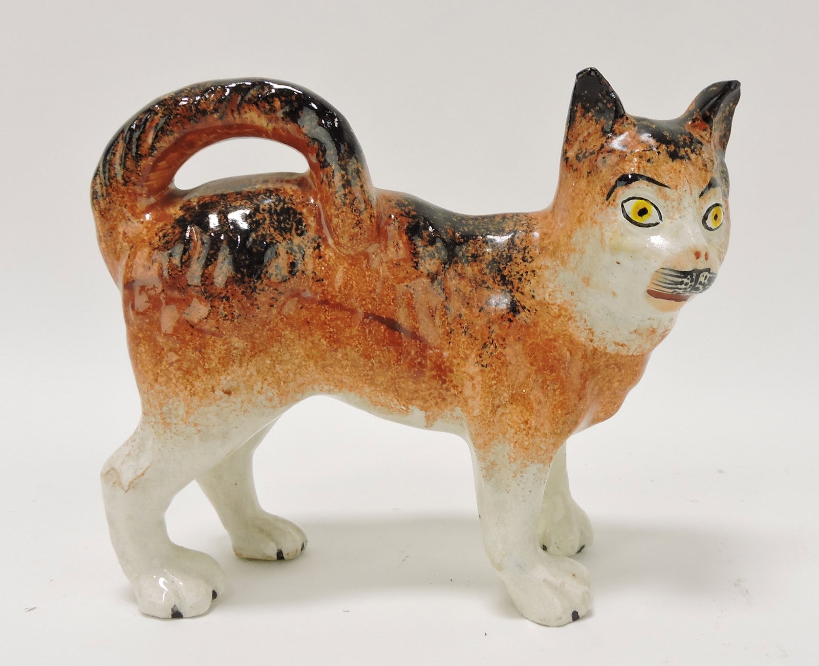 Staffordshire cat, 5 1/2"h: .
