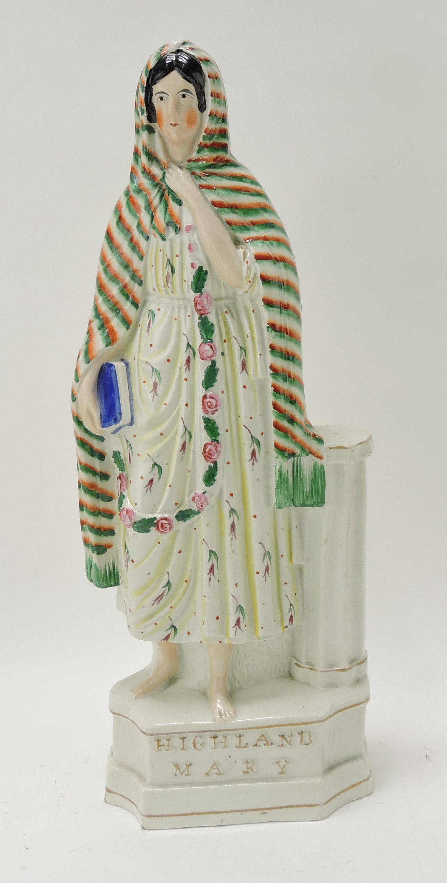 Staffordshire figure of Highland Mary, (1 of 1)