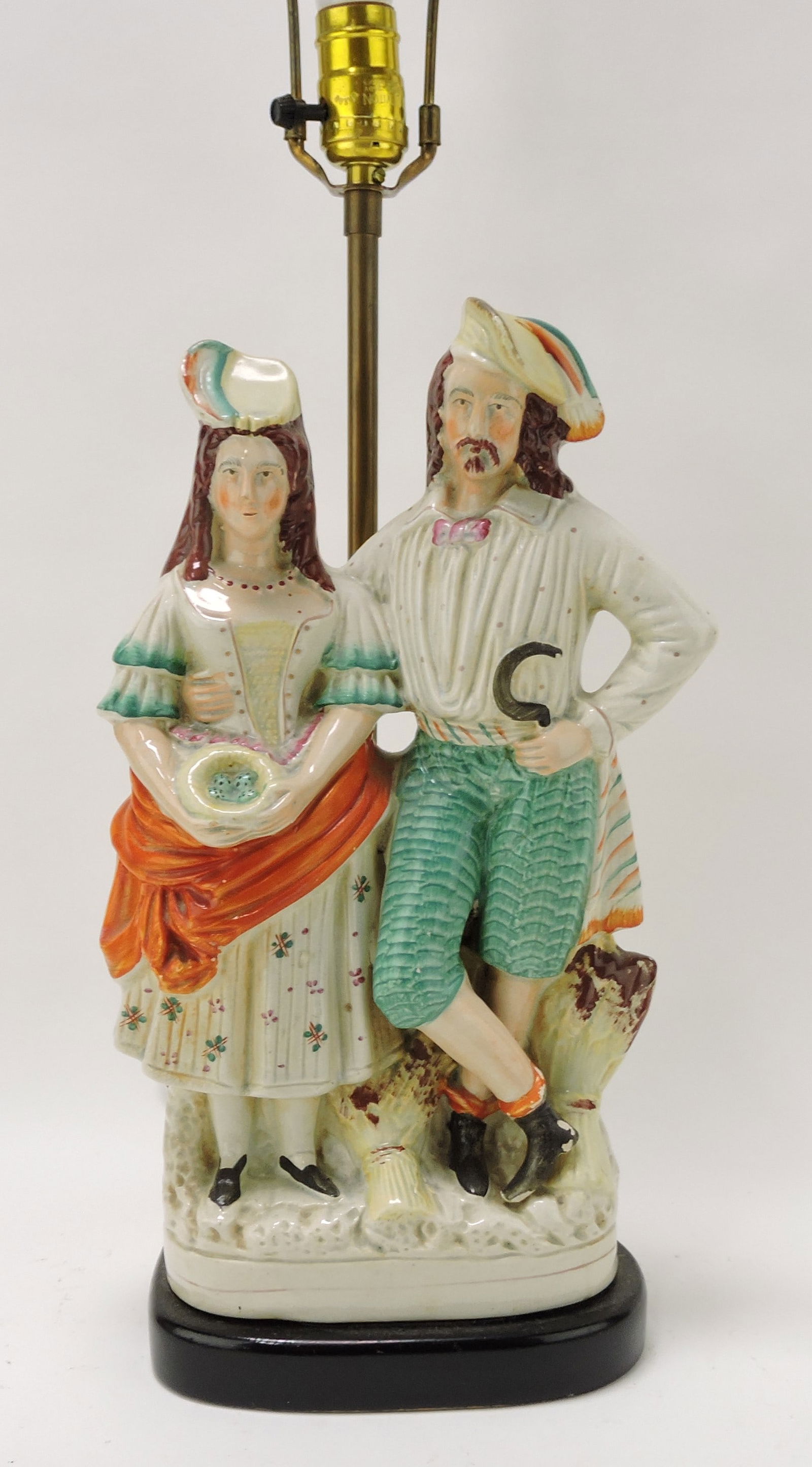 Staffordshire figure made into a (1 of 1)