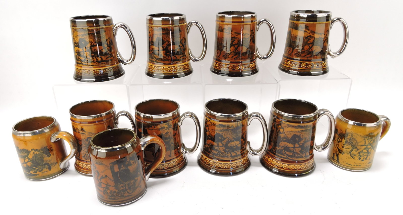 Ridgway Coaching Days lot of: 11 mugs