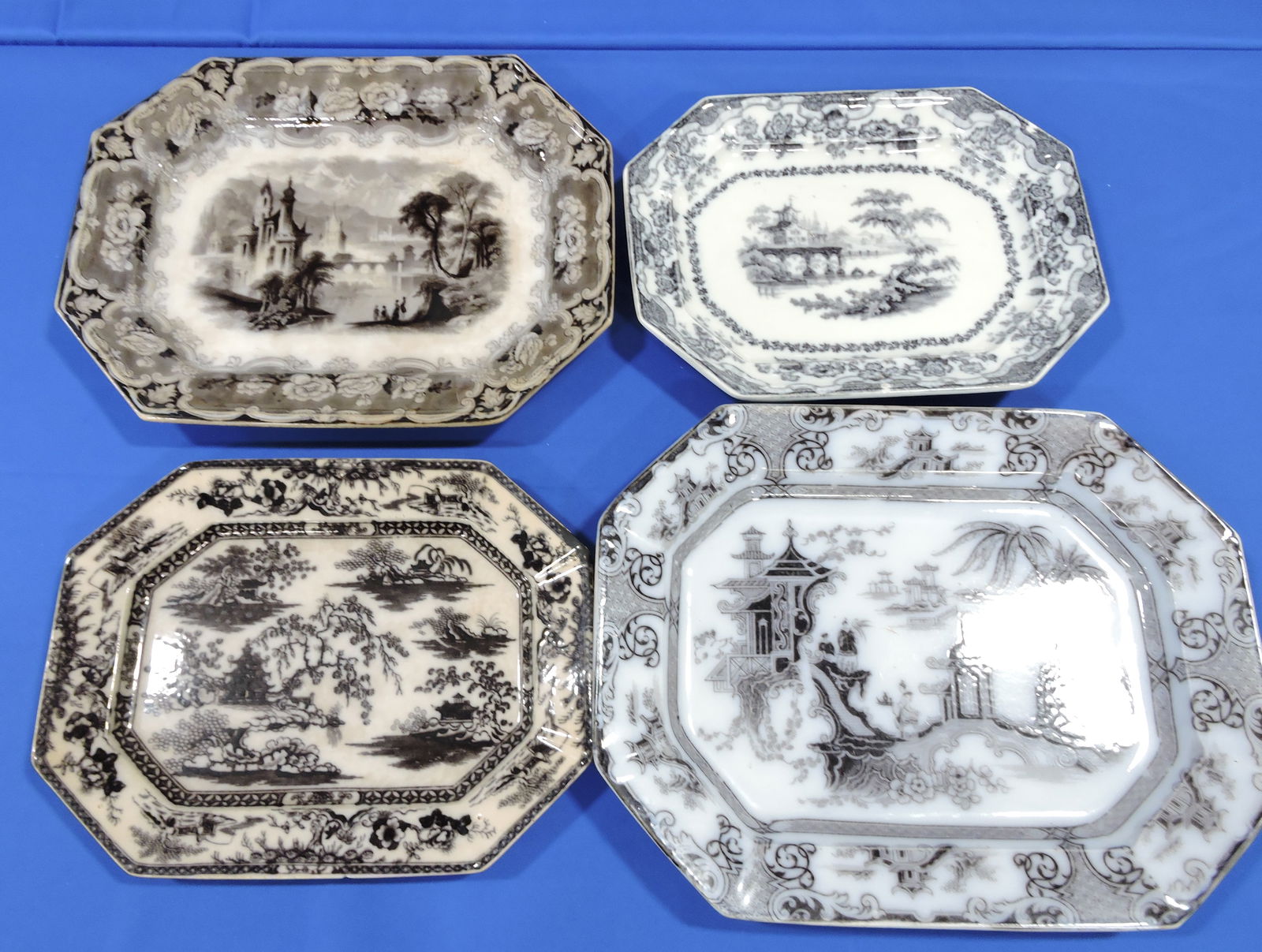 Mulberry ironstone transferware lot of (1 of 1)