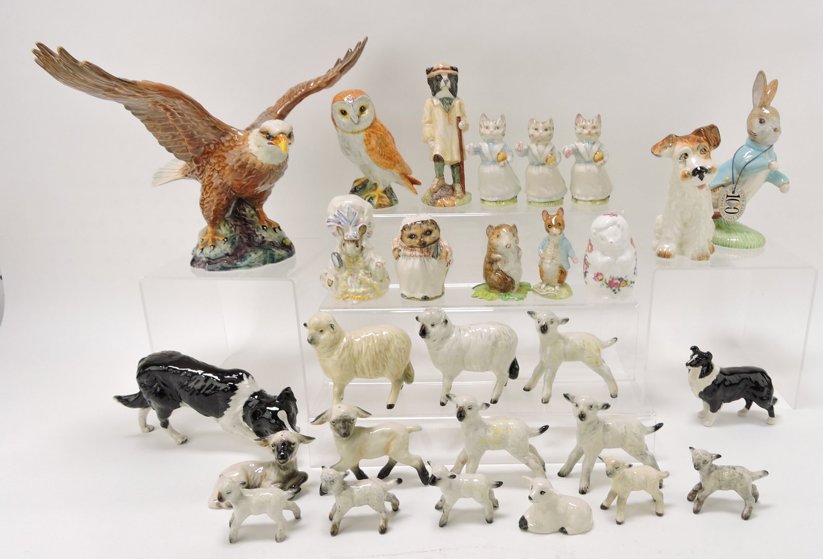 Beswick and other lot of assorted: animal figures