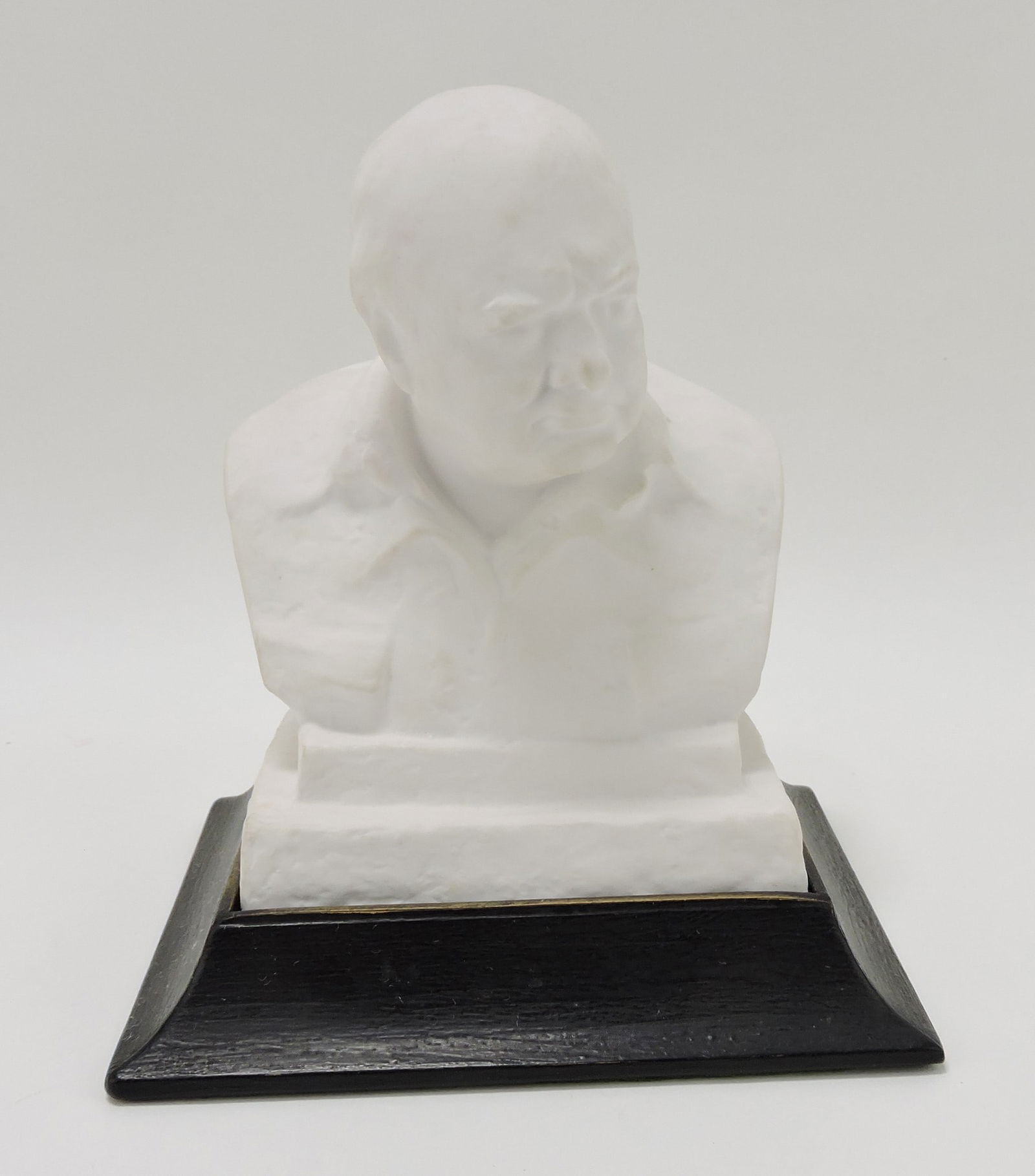 Spode Winston Churchill parian bust,: 8"