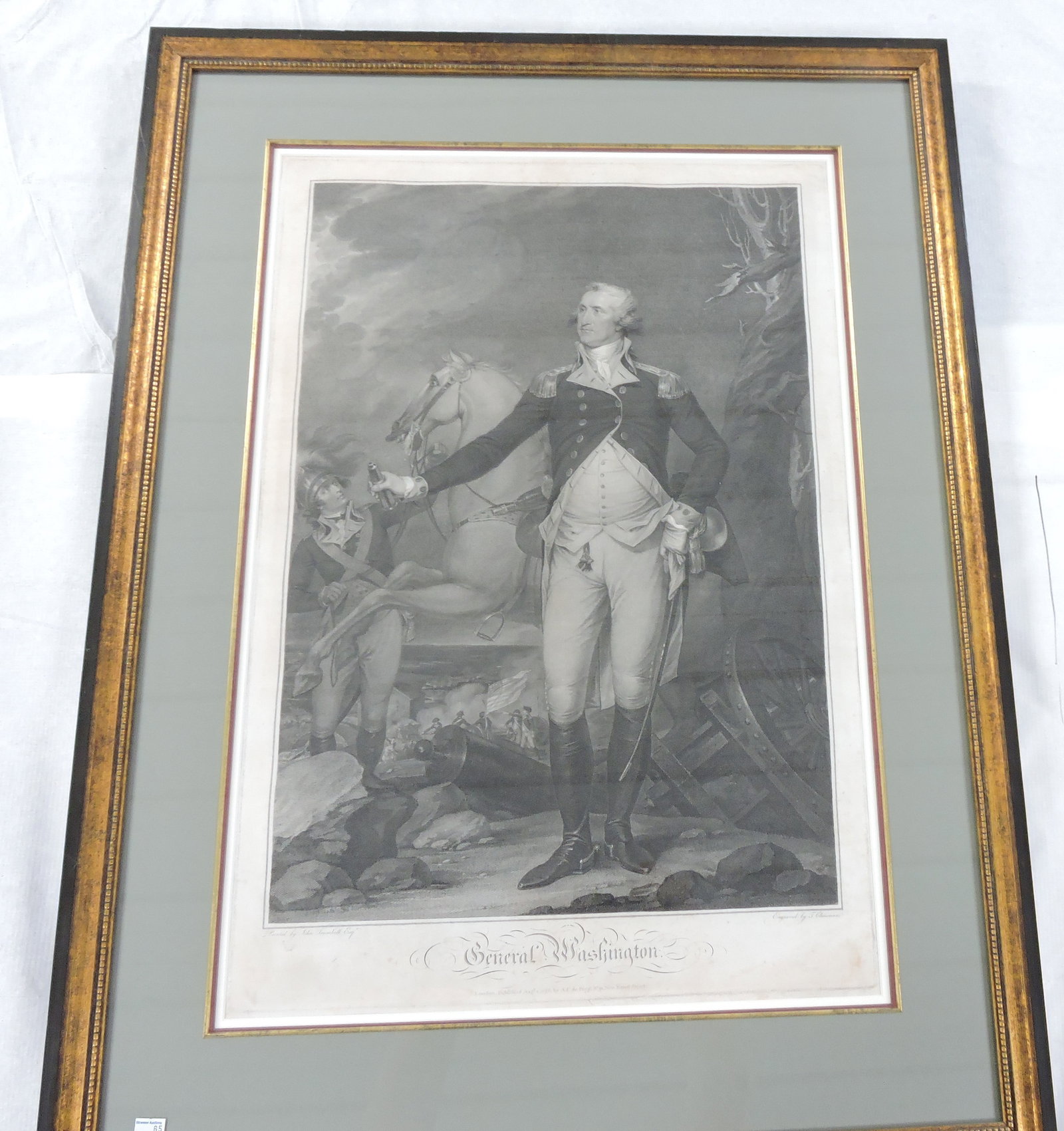 Engraving 'General Washington' after (1 of 4)