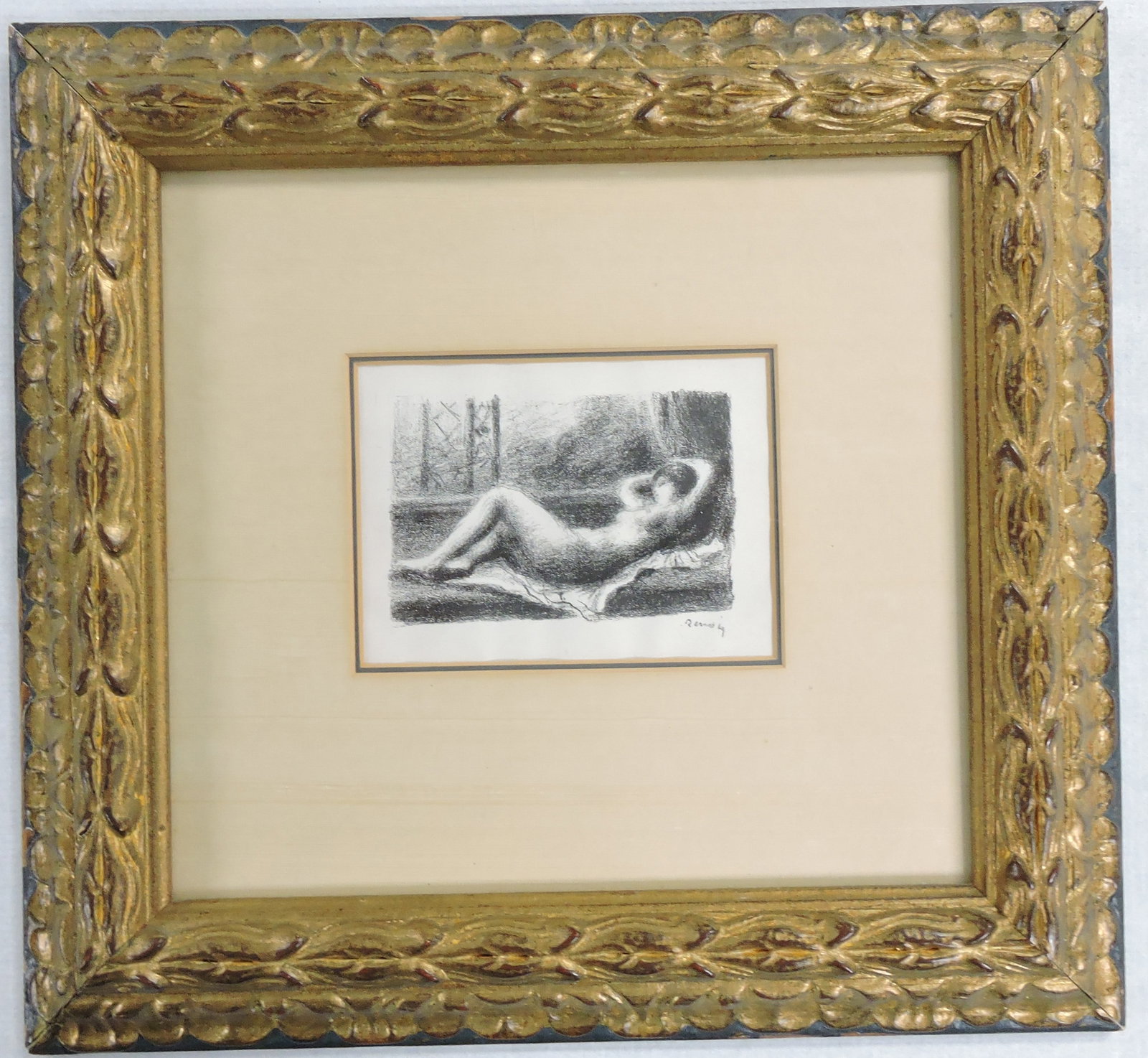 French original lithograph 'Odalisque' (1 of 4)