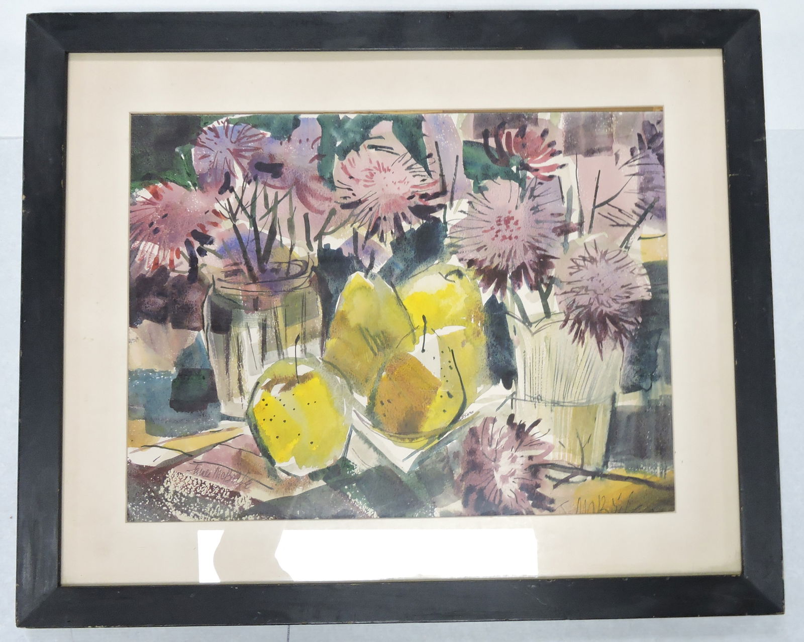 James Mc Bride watercolor, 19"x24" (1 of 2)