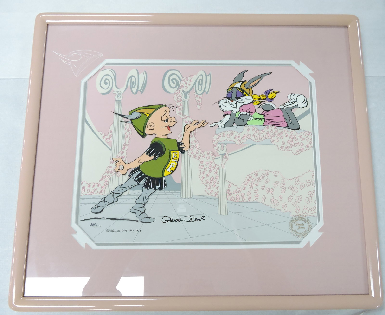Warner Bros. animation cell of Elmer (1 of 1)