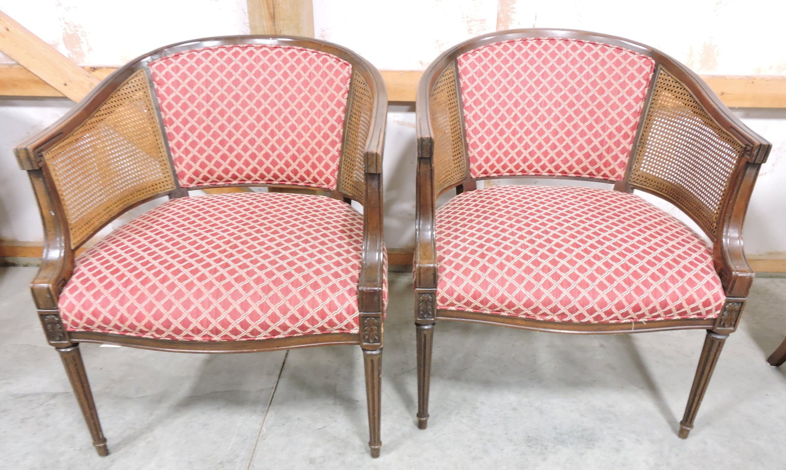 MCM pair of armchairs: .