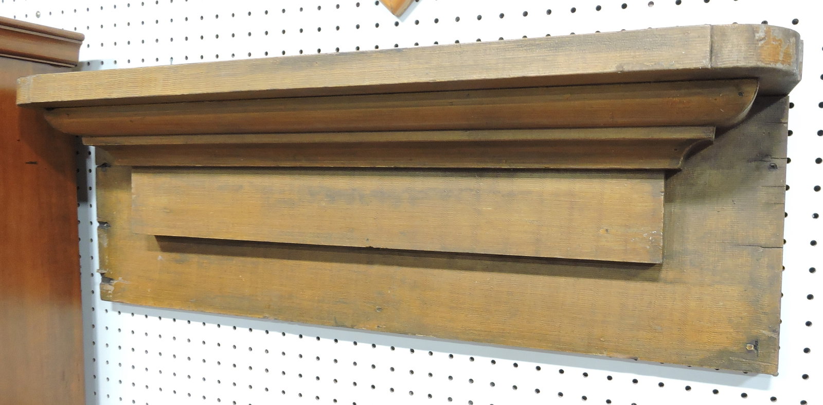 Primitive wall shelf, 33"w, 11"h, 7"d (1 of 1)