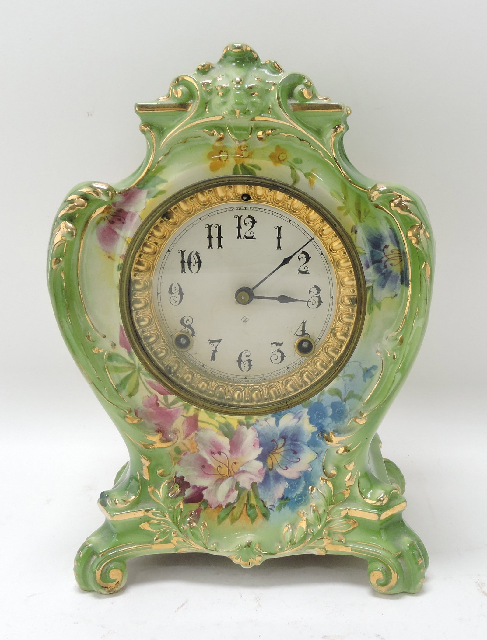 Royal Bonn Germany china clock with (1 of 3)