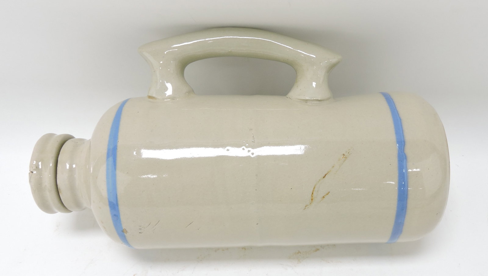 Stoneware foot warmer bottle, 11" (1 of 1)