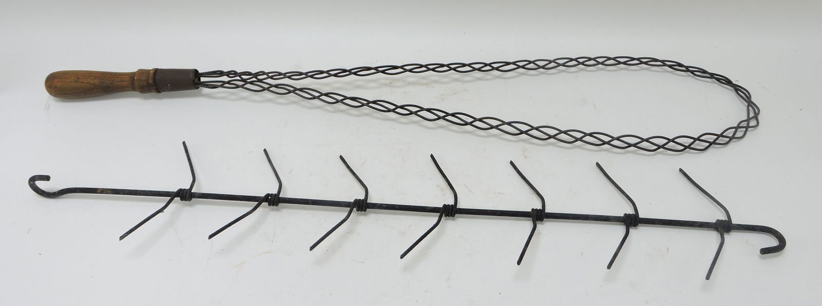 Primitive corn dryer and rug beater (1 of 1)