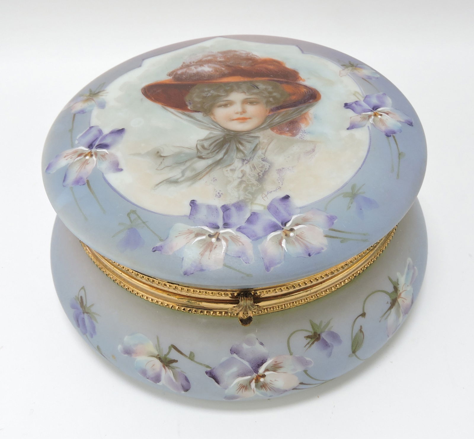 Nakara large 8" portrait dresser box (1 of 2)