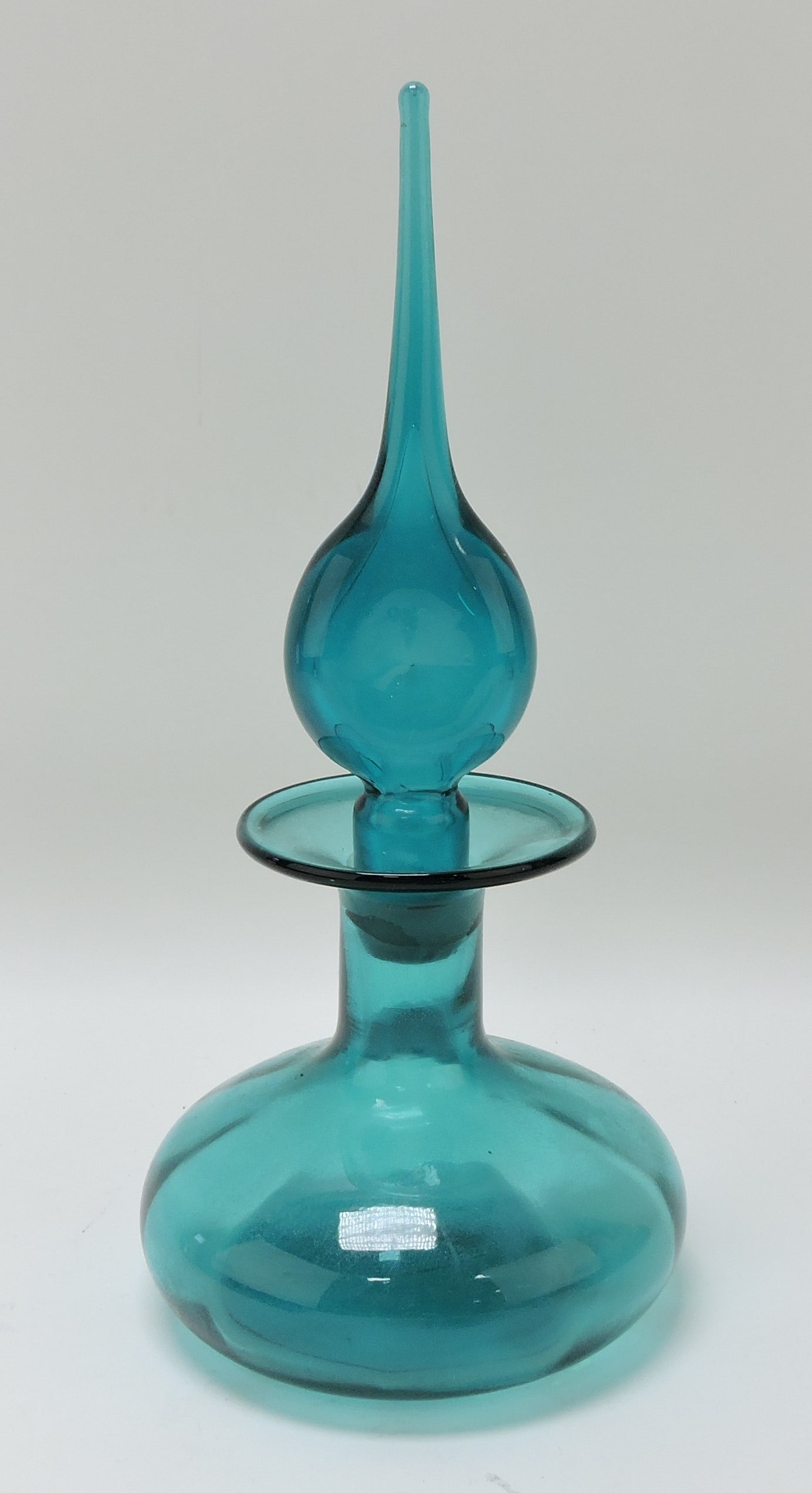 Blenko 11 1/2" decanter: .