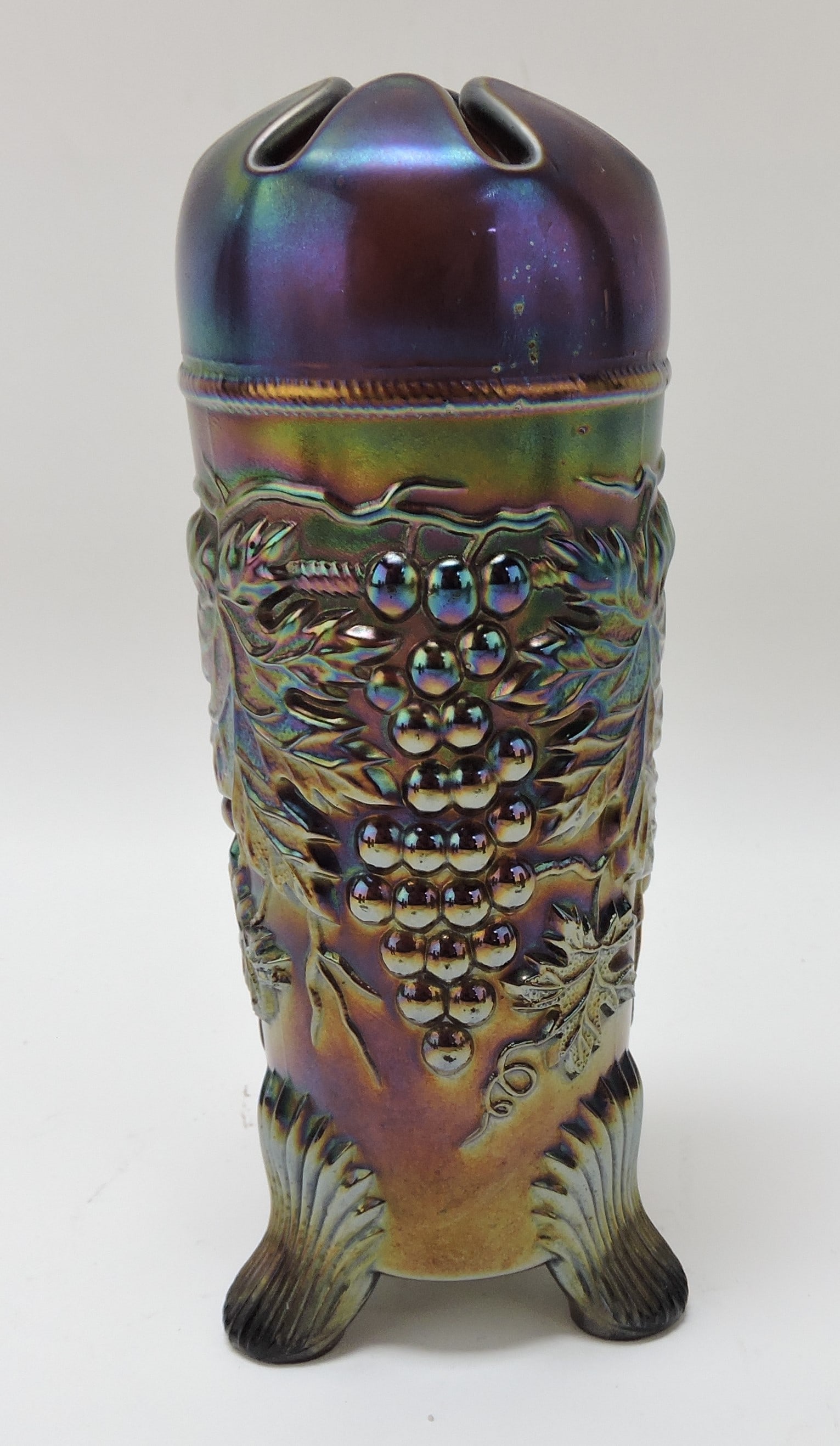Northwood amethyst carnival glass (1 of 1)