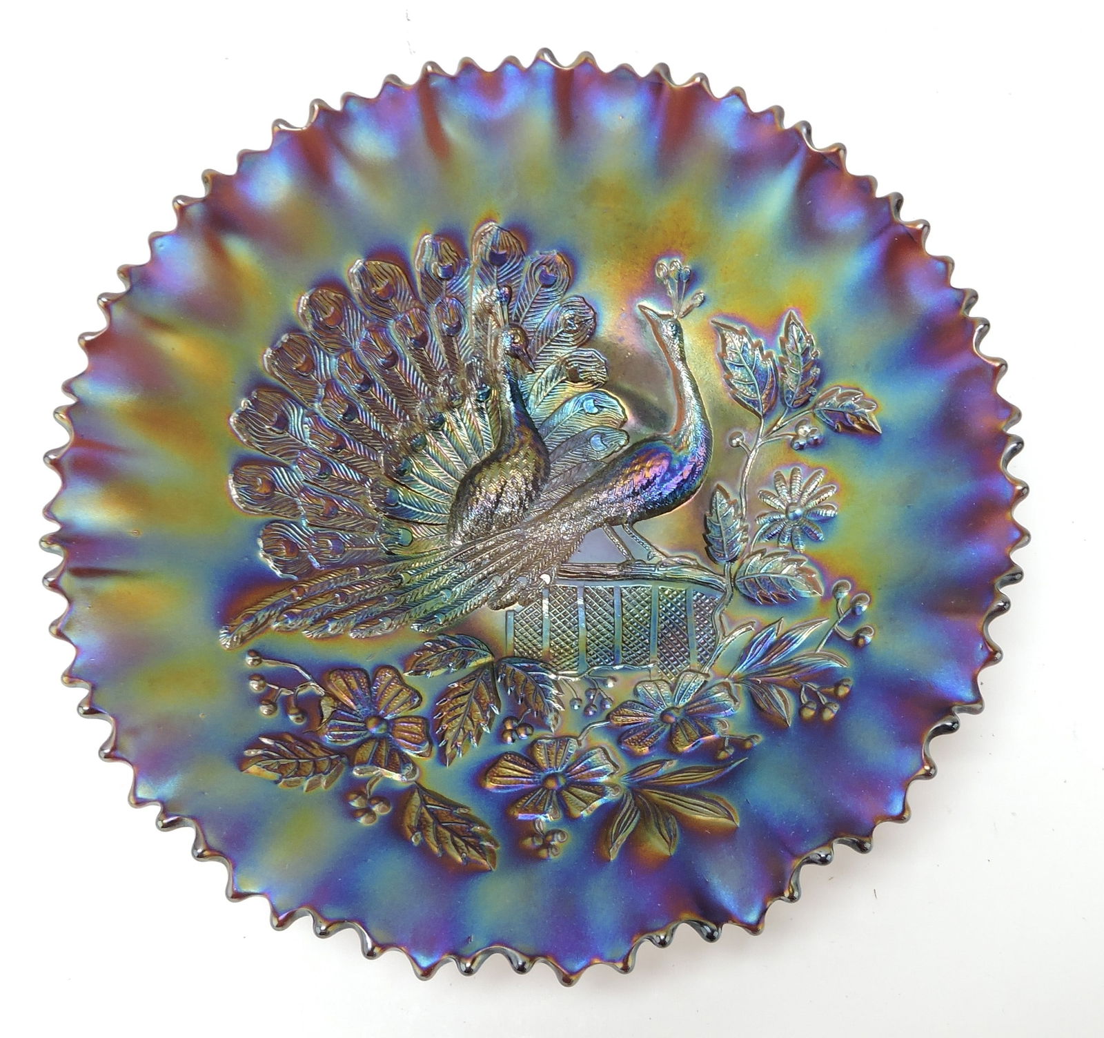 Northwood Peacocks on Fence (1 of 1)