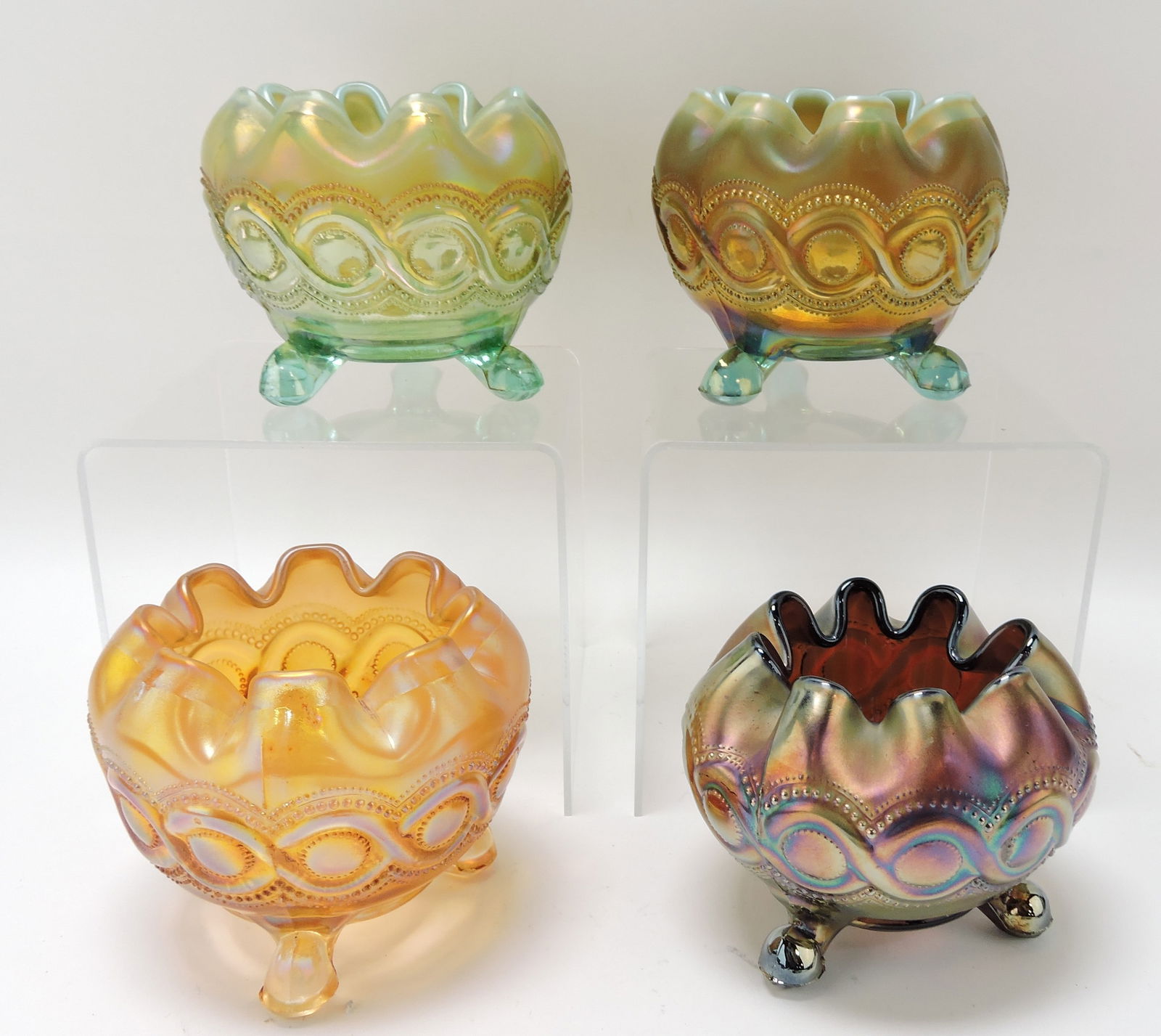 Northwood carnival glass beaded (1 of 1)